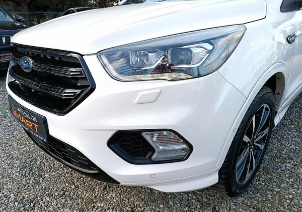 Ford Kuga cena 87900 przebieg: 88000, rok produkcji 2018 z Leśna małe 436